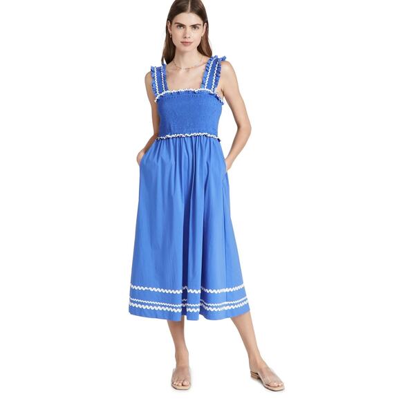 En Saison Smocked Sun Dress size small - Picture 1 of 9